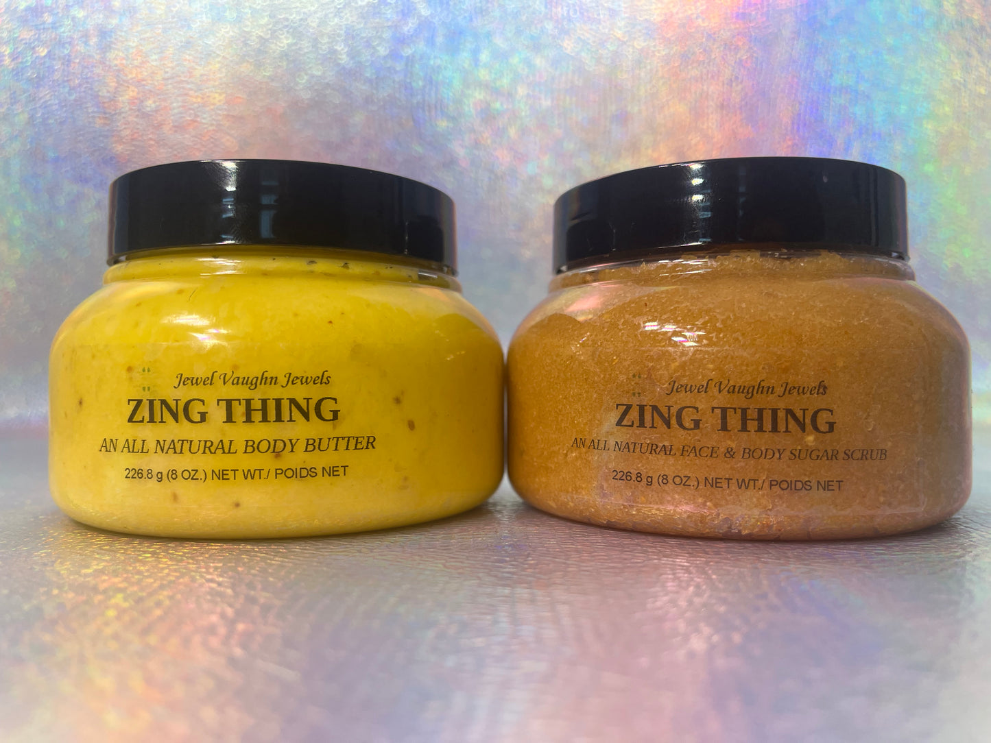 Zing Thing ~ Invigorating Body Butter & Sugar Scrub Duo Set