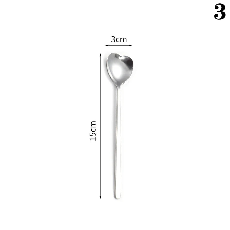 Stainless Steel Long Handled Honey Mixing Spoon