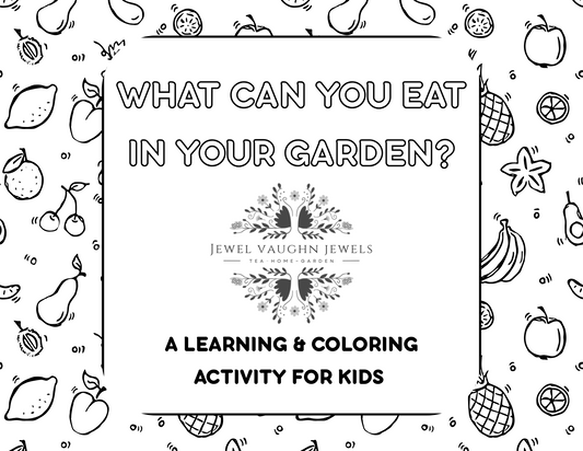 Edible Garden Kid’s Coloring Pages