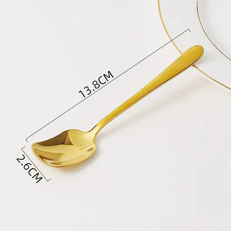 Stainless Steel Long Handled Honey Mixing Spoon