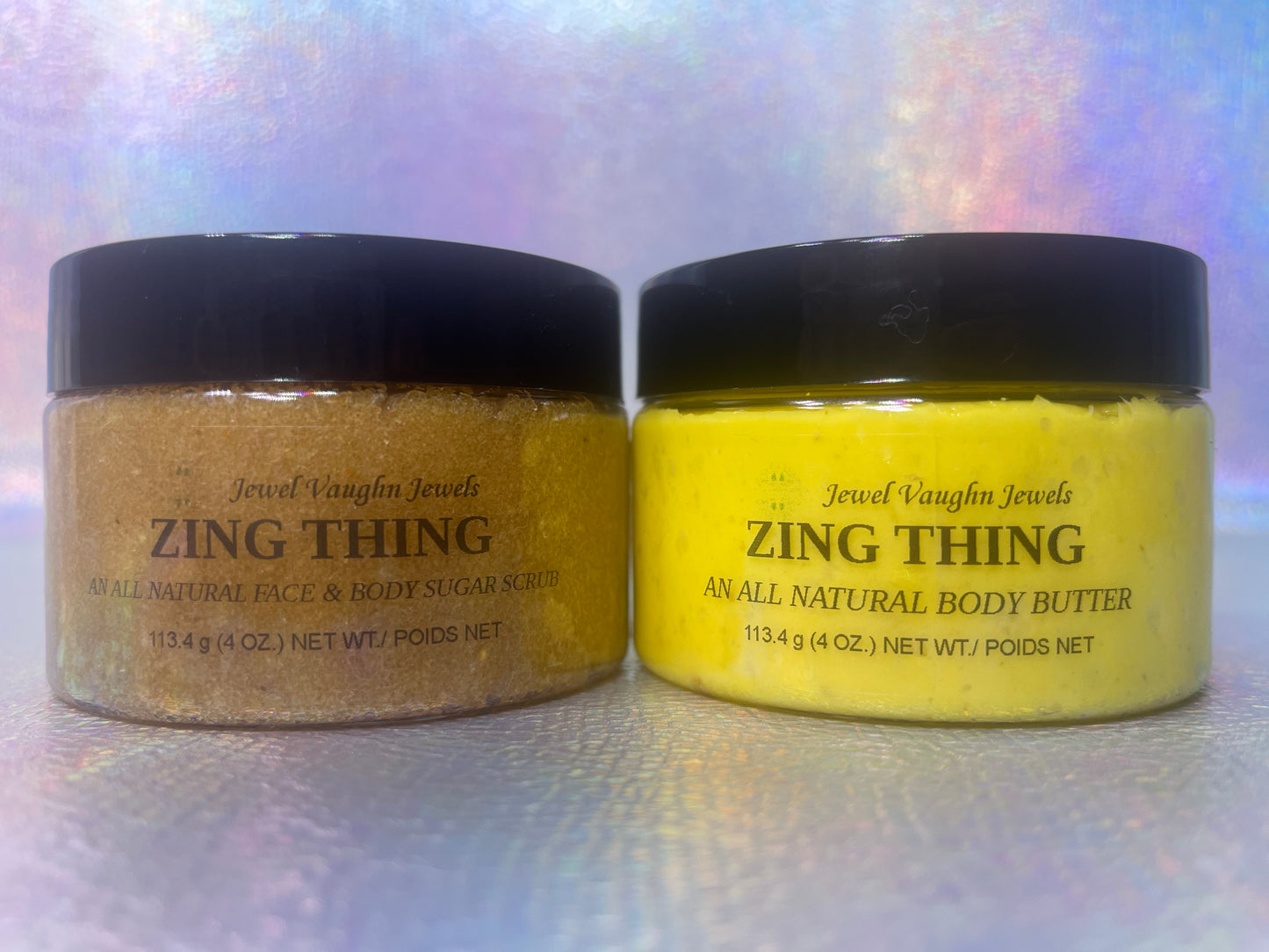 Zing Thing ~ Invigorating Body Butter & Sugar Scrub Duo Set