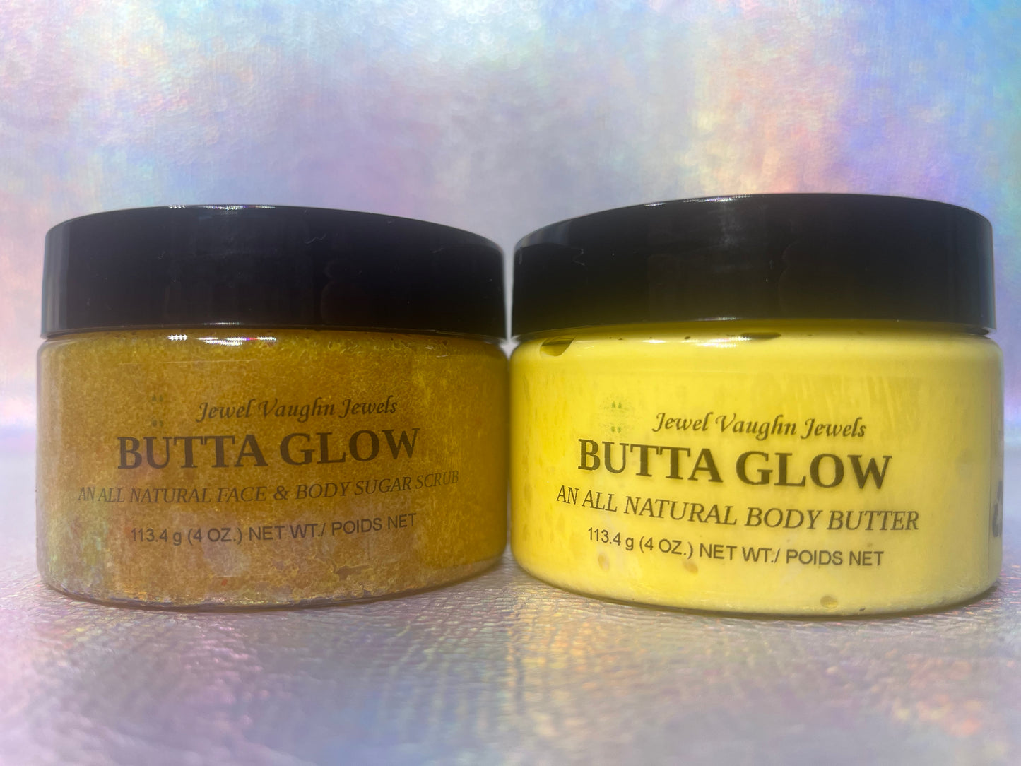 Butta Glow Body Butter & Sugar Scrub Duo Set
