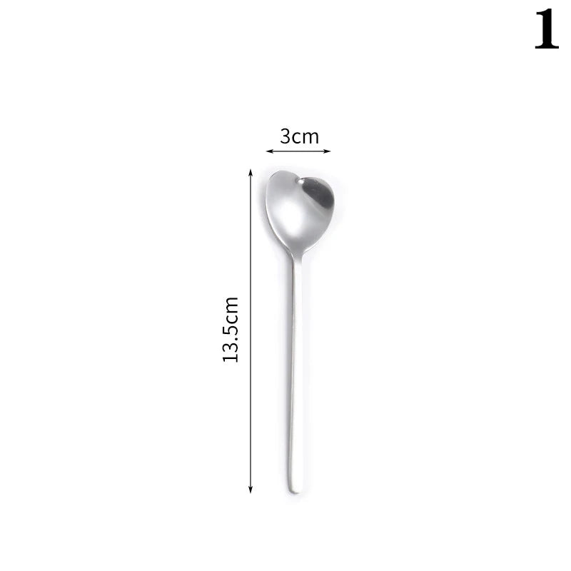 Stainless Steel Long Handled Honey Mixing Spoon